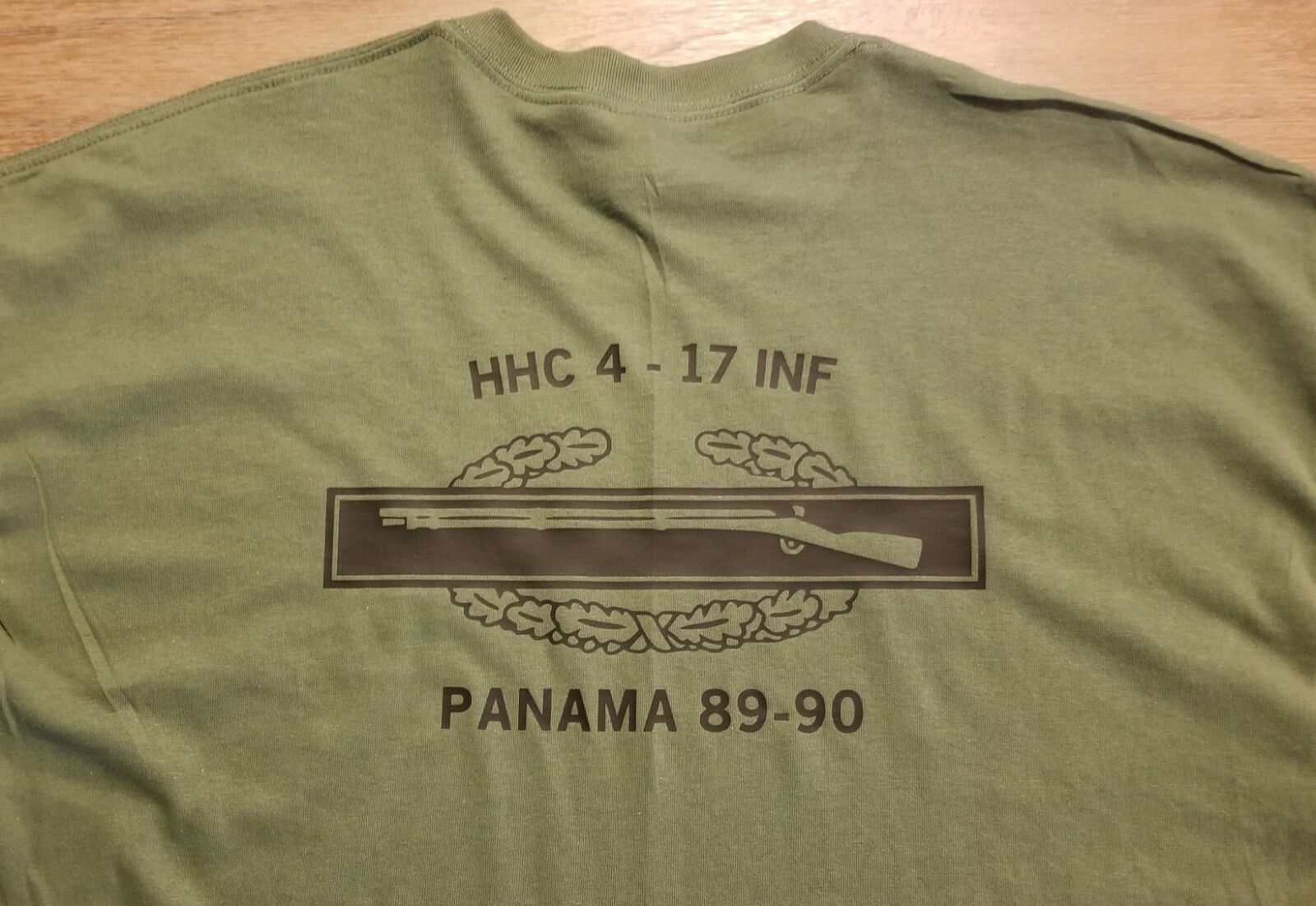 Combat Infantryman Badge Shirt, CIB Custom Performance Shirt, Infantry Shirt gallery