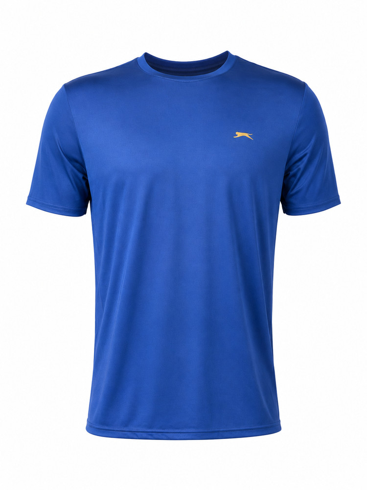 Slazenger Padel – Tim Tee II – COOLMAX AIR Short Sleeve T-Shirt – Blue