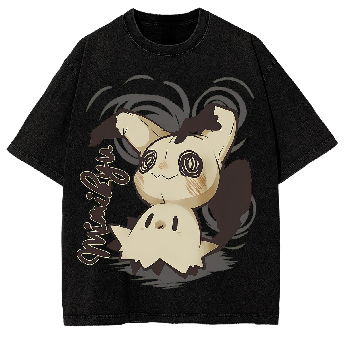 Manga Graphic Tee Mimikyu Anime T-Shirt gallery