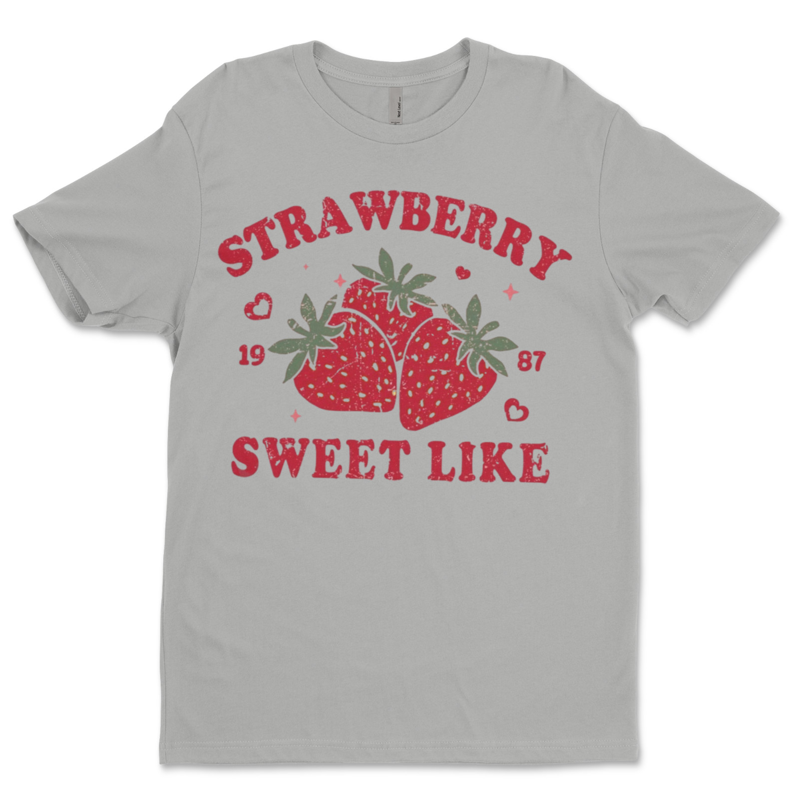 DTF Straberry/ Custom Unisex Soft Style T-Shirts, Next Level- Cotton gallery