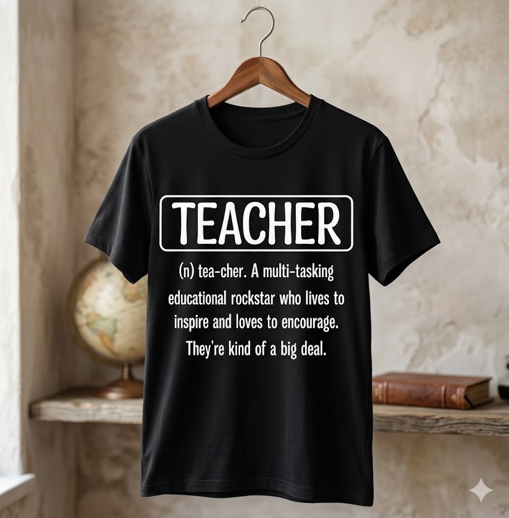Teacher Definition - Funny Teacher T-Shirt - H087 gallery