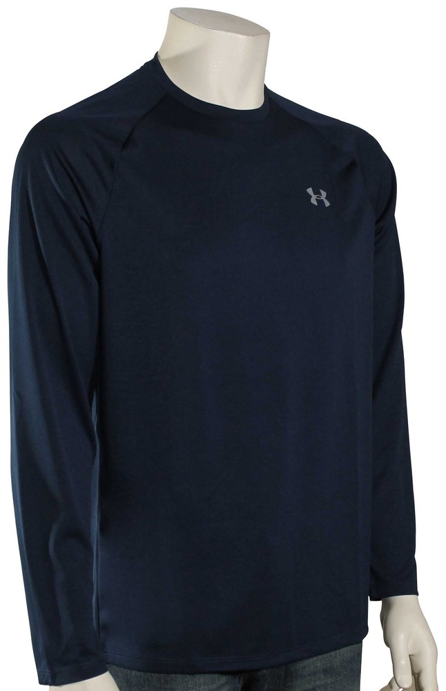 Under Armour Tech 2.0 LS T-Shirt – Academy / Steel – New