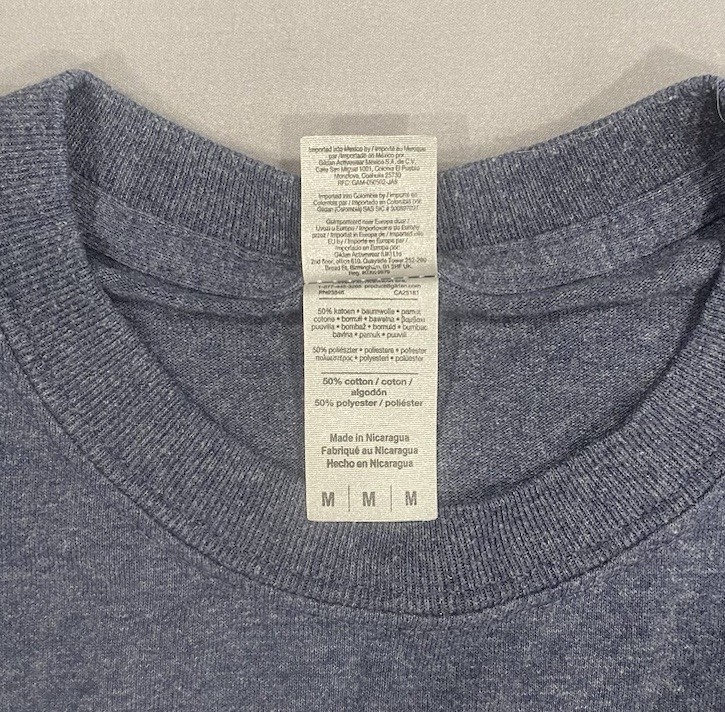American Airlines Men’s T-shirt M Blue Private Label Ultra Cotton Blend Retro gallery