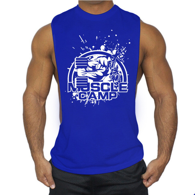 Sports Leisure Printing Quick-drying Breathable Vest Trendy Fitness Vest gallery