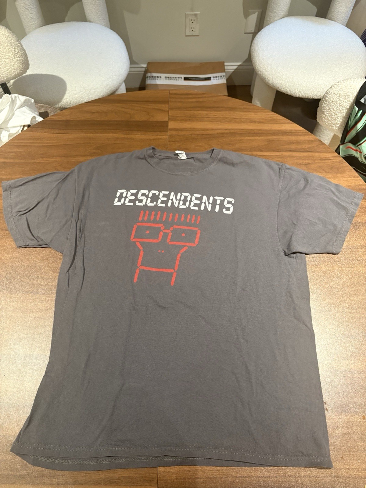 VINTAGE Y2K DESCENDENTS MILO FADED TEE Blue Anvil Tag Size L gallery