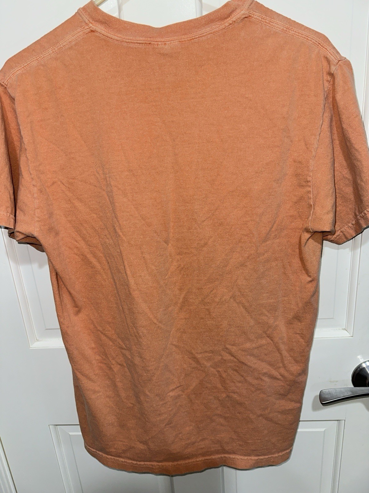 Comfort Colors Garment Dyed Cotton Lake Travis Colorado River Orange Mens M Tee gallery