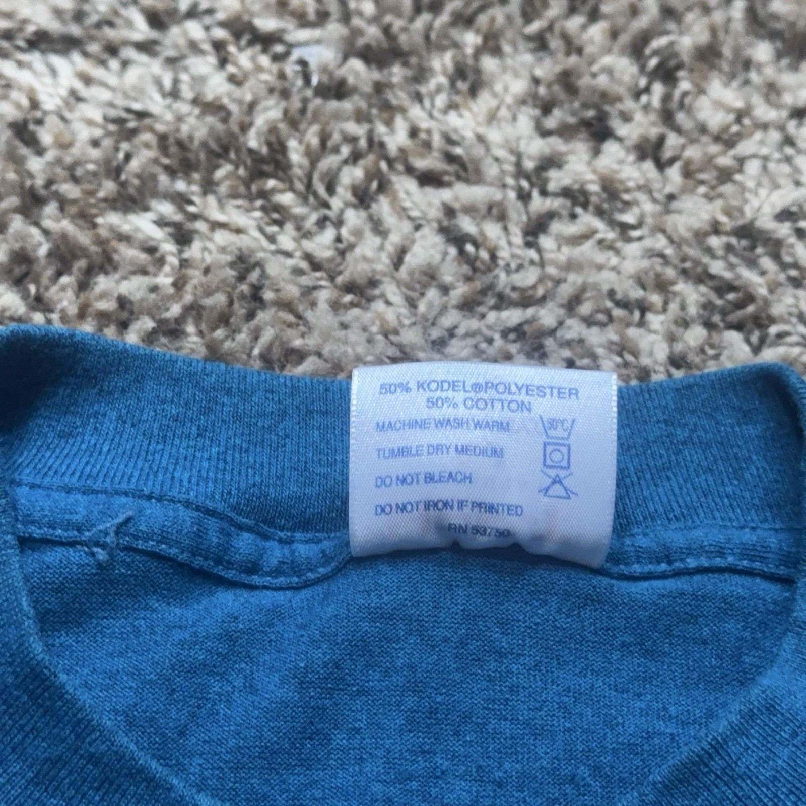 Vintage Albuquerque Balloon T-Shirt Mens XL Blue Hef-T Teejays Single Stitch USA gallery