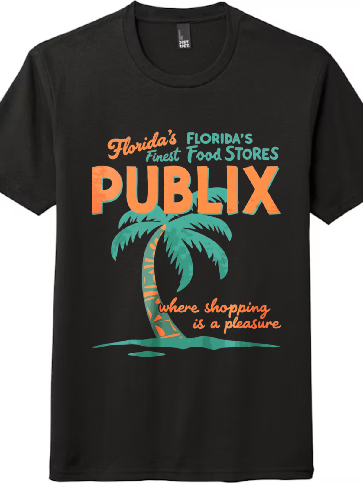 Publix Supermarket Vintage Tee | Florida’s Finest Graphic, Unisex Black & White gallery