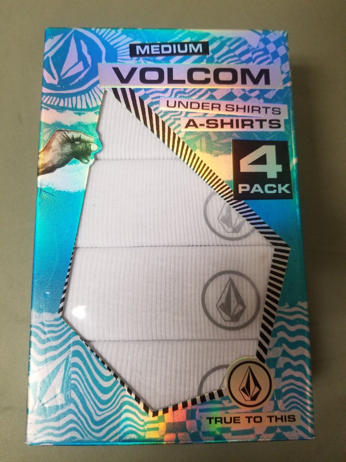 New Volcom Mens 4 Pack A-Shirts Tank Tops.