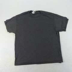 Hanes Shirts Mens Extra Large Charcoal Grey Short Sleeve Cotton Blend Set Of 5