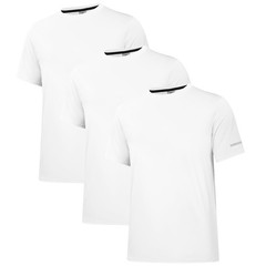 3 Pack Men’s Rash Guard UPF 50+ Sun Protection Clothing Short Sleeve T-Shirts…