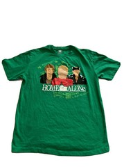 Home Alone Green 20th Century Fox T-Shirt Size Large Graphic Wet Bandits