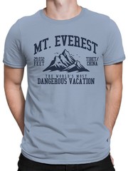 Mt. Everest Dangerous Vacation Adventure Men’s T-shirt