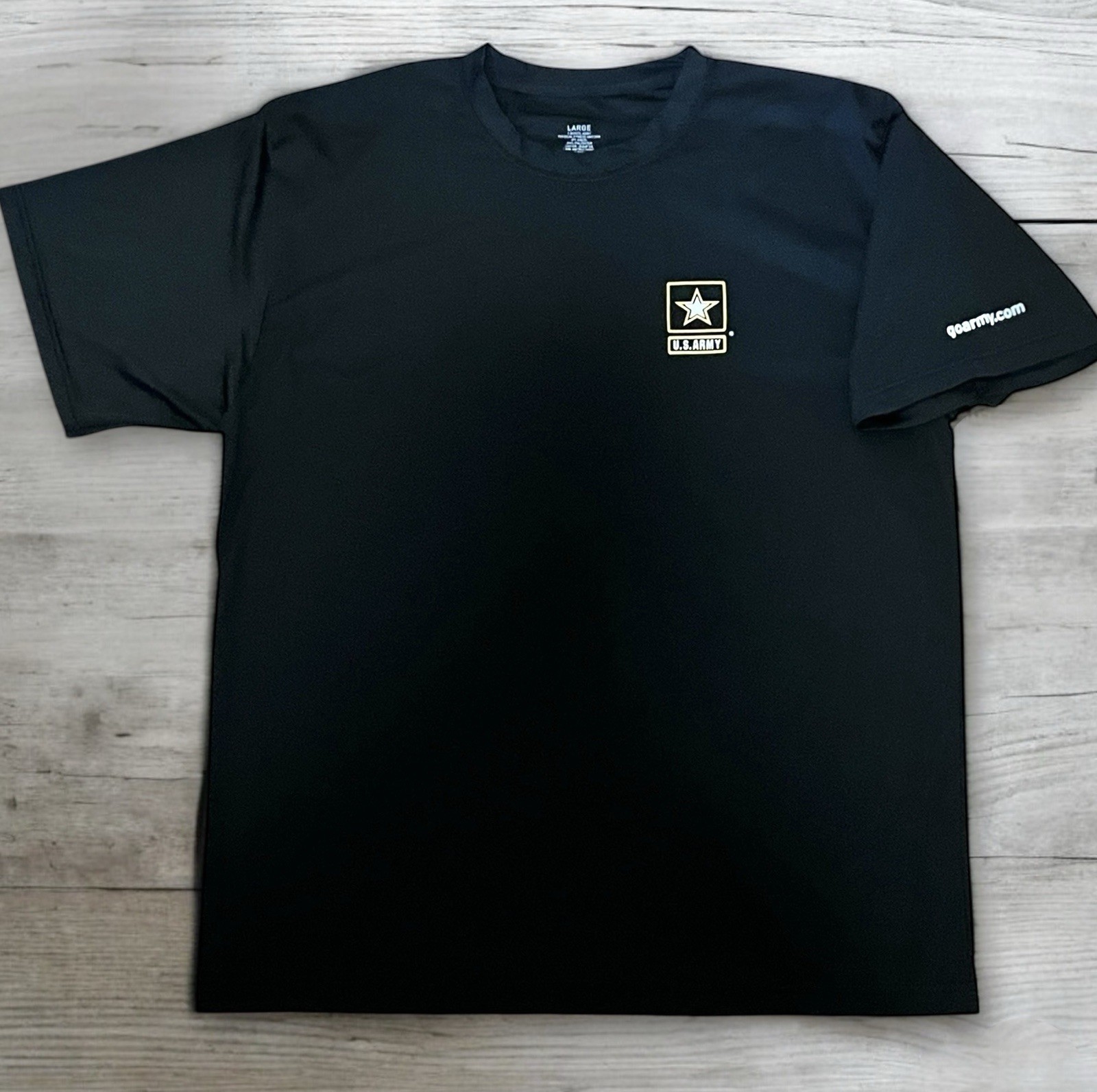 Official US Army Physical Fitness Uniform (FT KNOX) Performance Tee Black Size L gallery