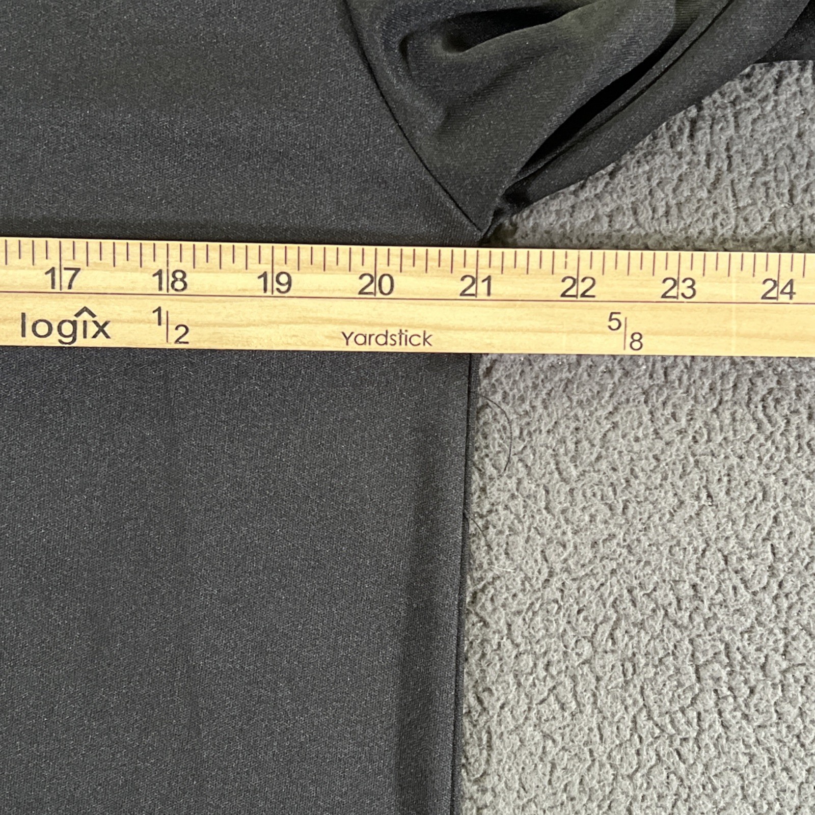 Land of the Free Home Brave Men's Size Large Black Long Sleeve Performance Shirt gallery