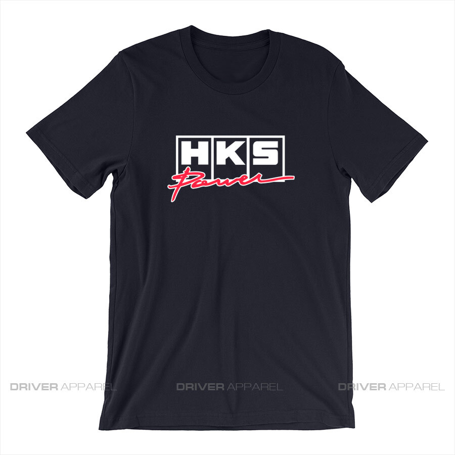 Driver Apparel HKS Shirts & Hoodies HKS Power Logo Turbo Supra Skyline GTR A80