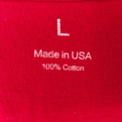 Apple T Shirt Mens Size Large Red Computing Technology Made In USA
