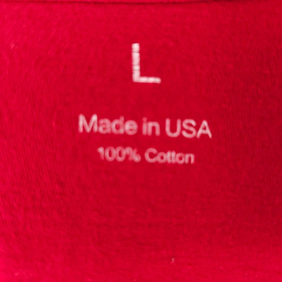 Apple T Shirt Mens Size Large Red Computing Technology Made In USA gallery