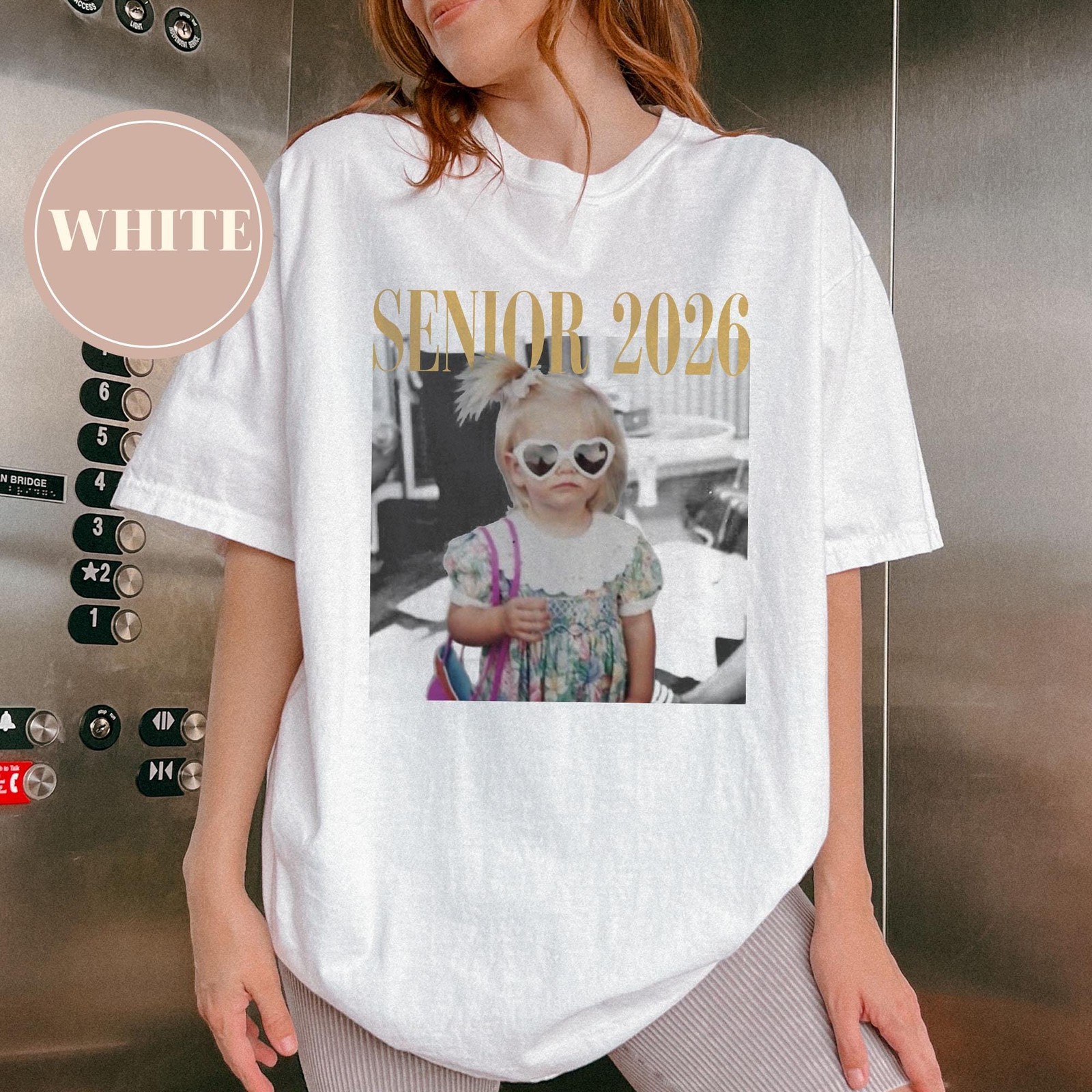 Personalized Senior 2026 Shirt Custom Photo Class of 2026 Graduation Tee gallery