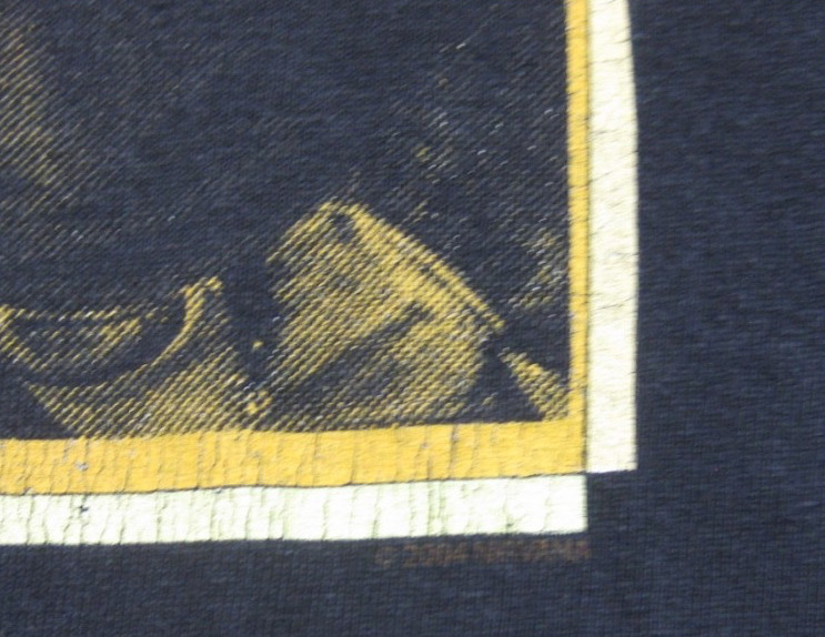 Vintage Y2K Nirvana T-Shirt Men's (L) Kurt Cobain Grunge Rock 2004 End of Music gallery