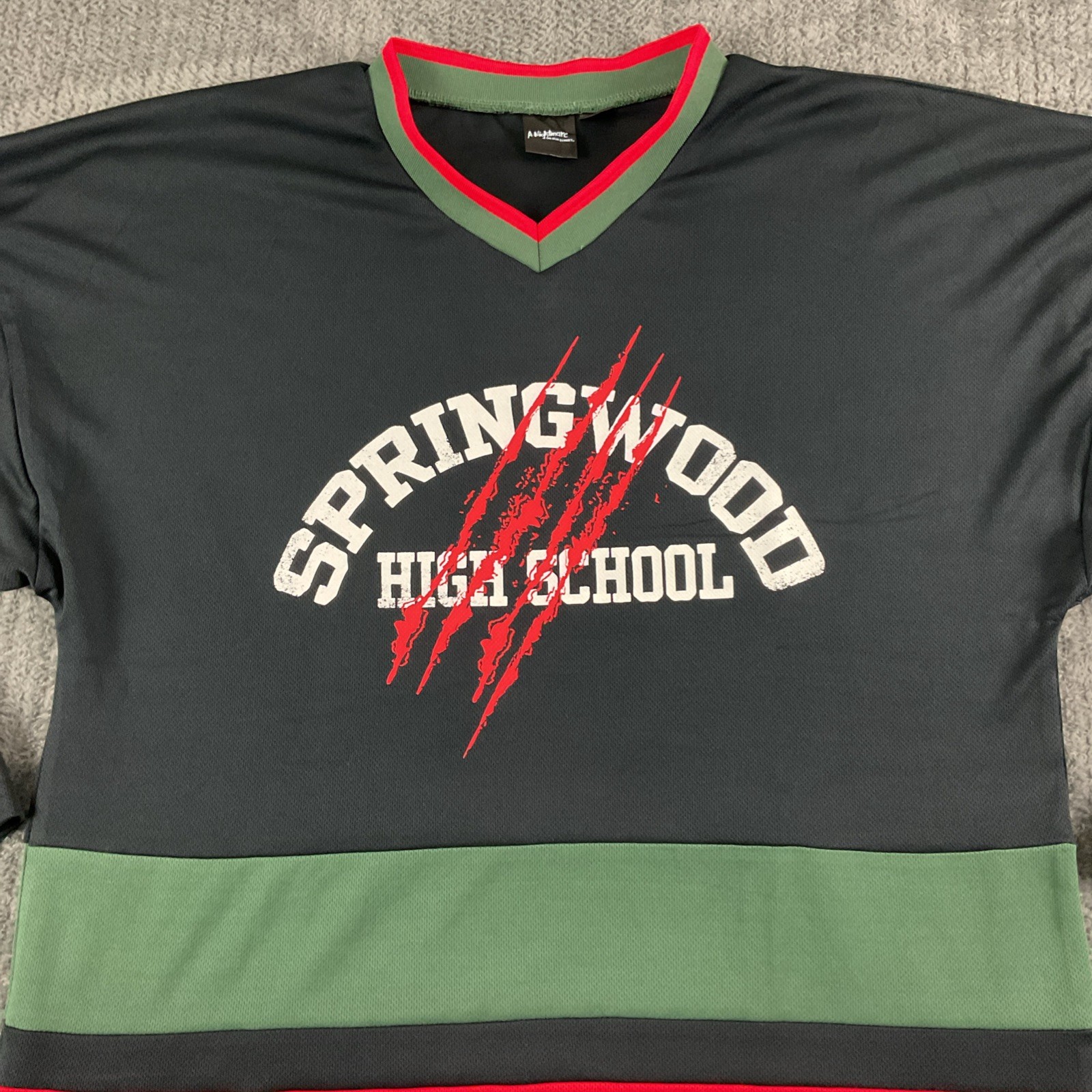 Nightmare on Elm Street Jersey Mens Medium Freddy Krueger Hockey Springwood High gallery