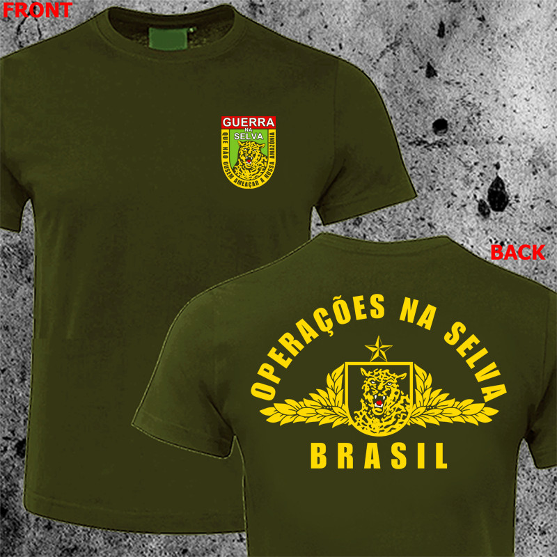 Brazilian BOPE Military Army Amazon Jungle Warfare Training CIGS T-SHIRT gallery