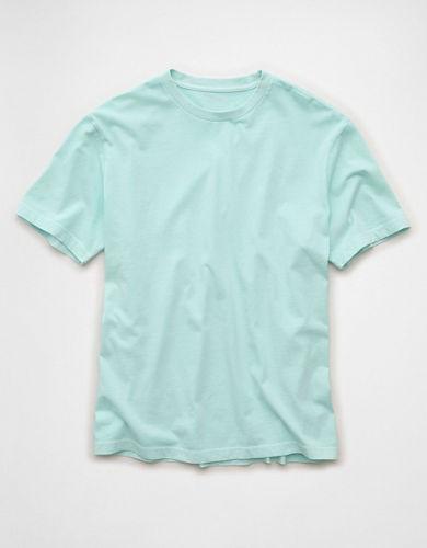 True Classic Classic Heather Ice Blue Crew Neck T-Shirt New