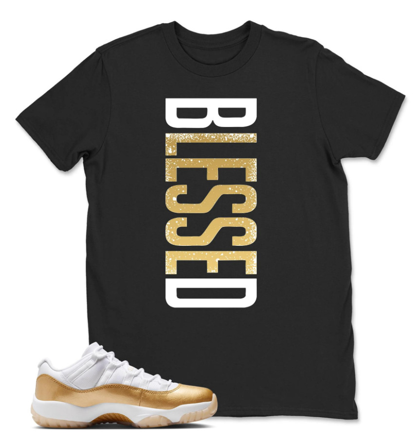 BLESSED Shirt To Match 11 Low Mother’s Day, Jordan Matching Unisex Tee