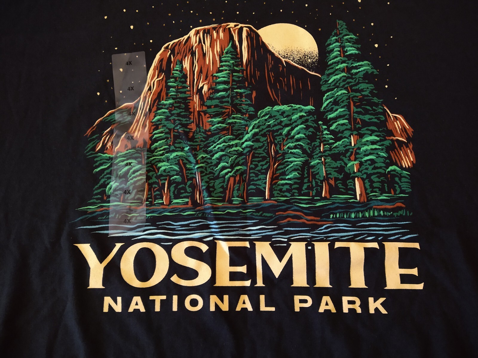 Columbia Shirt Mens 4 XL Yosemite National Park Camp Hike Outdoor Camping New gallery