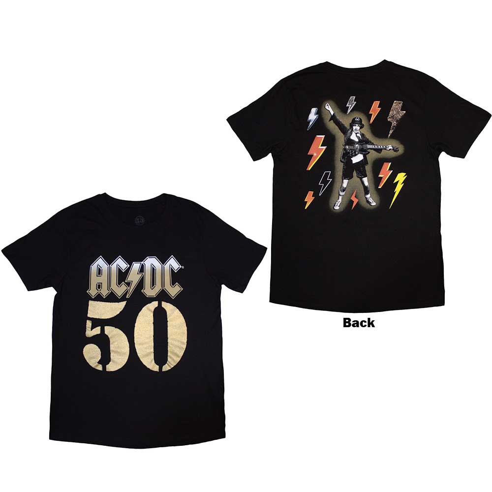 AC/DC Bolt Array Fifty Years T Shirt gallery
