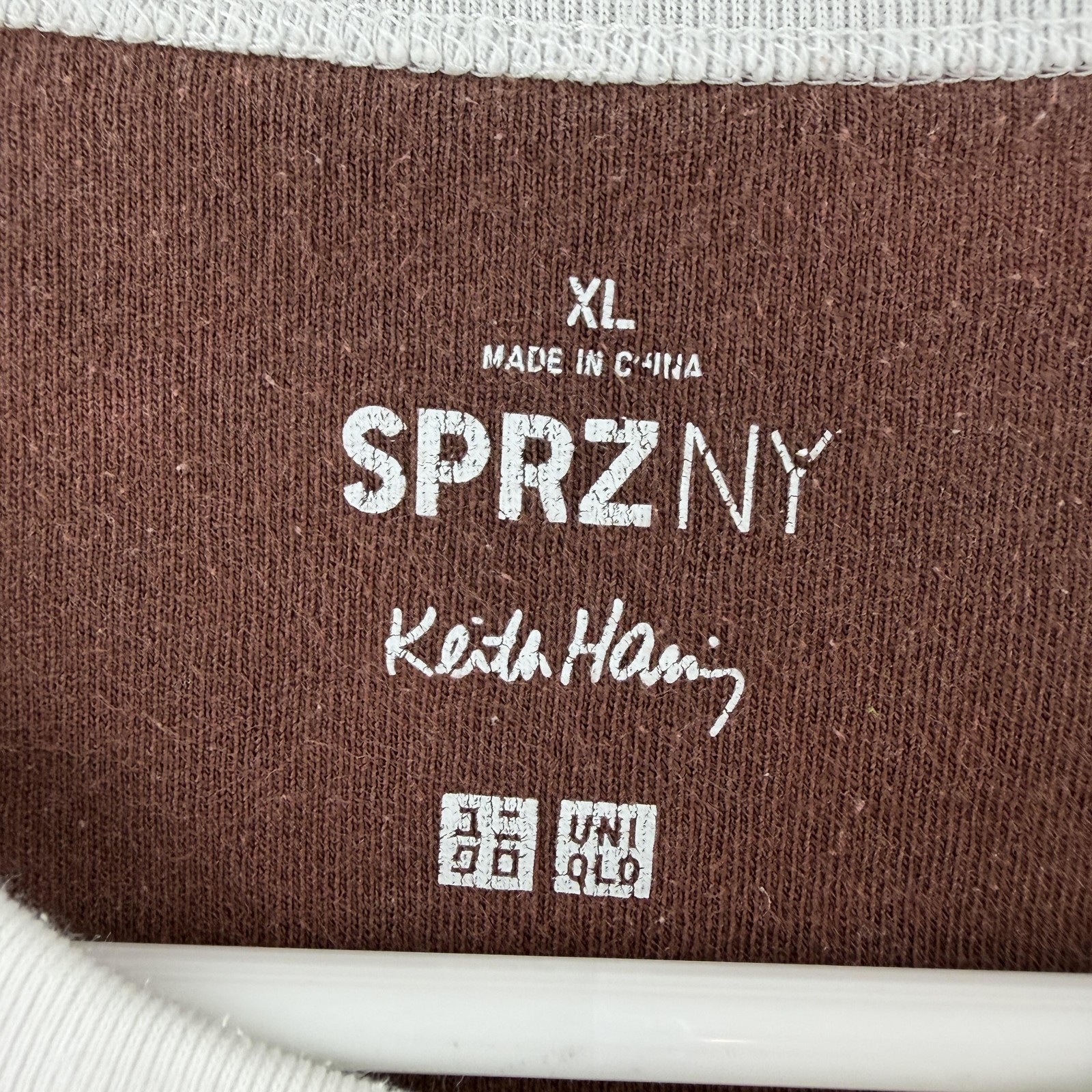 Uniqlo SPRZ NY Keith Haring Shirt Mens XL White Boombox 84 Graphic Tee T-Shirt gallery