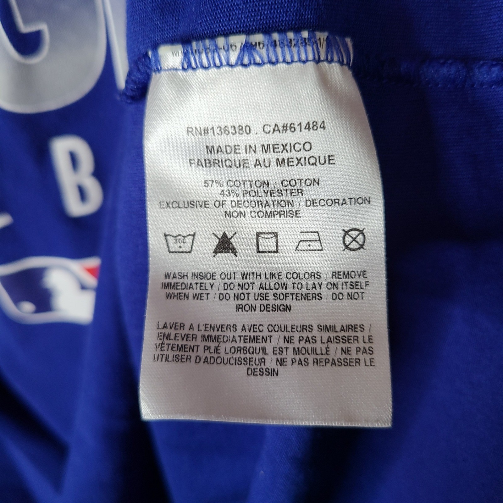 Nike Los Angeles Dodgers Shirt Mens XXL Blue Dri-Fit Baseball Tee MLB Authentic gallery