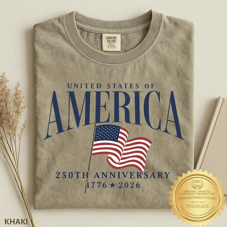 America's Semiquincentennial Shirt, USA 250th Anniversary T-Shirt gallery