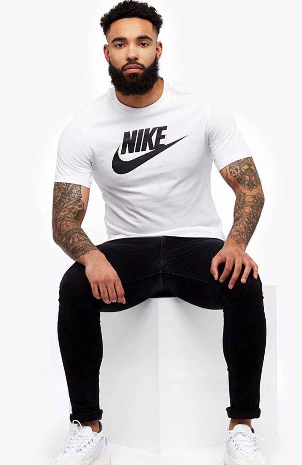 Nike Athletic Logo Swoosh Active Short Sleeve T-Shirt Style#891953 Men’s Size XL