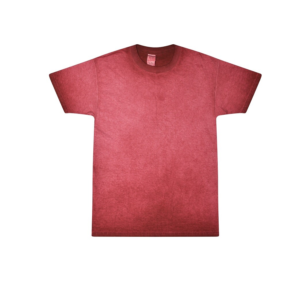 Multi-Color Oil Wash T-Shirts Adult Small to 3XL 100% Cotton Short Sleeve gallery