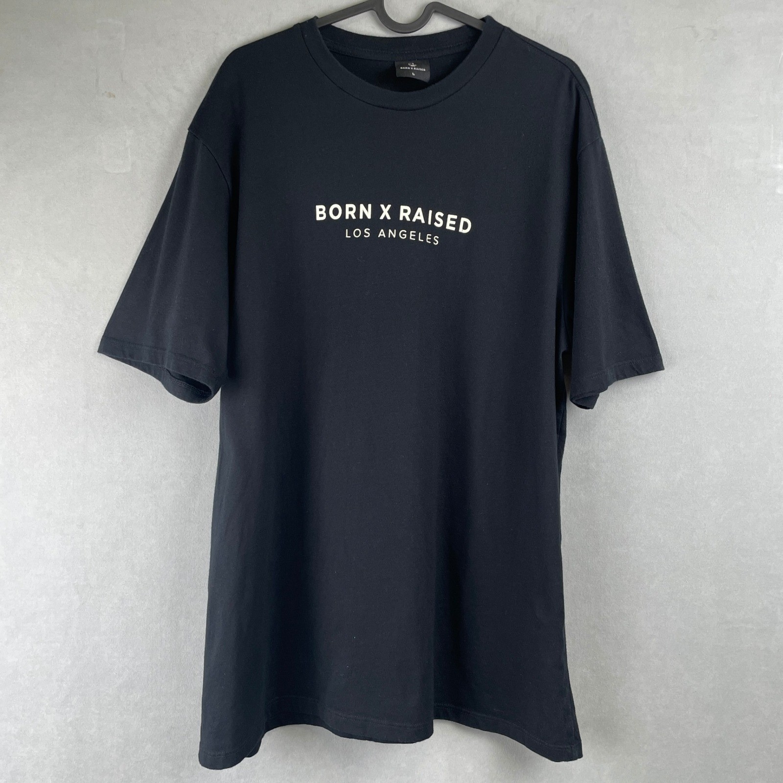 Born X Raised Corporate T-Shirt Los Angeles Graphic Mens L Black Streetwear Tee gallery