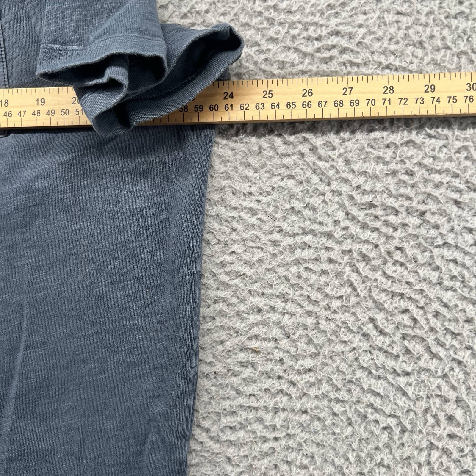 Marine Layer Terracotta Shirt Mens XL Navy Blue Pocket T Slub Relaxed Fit Soft gallery