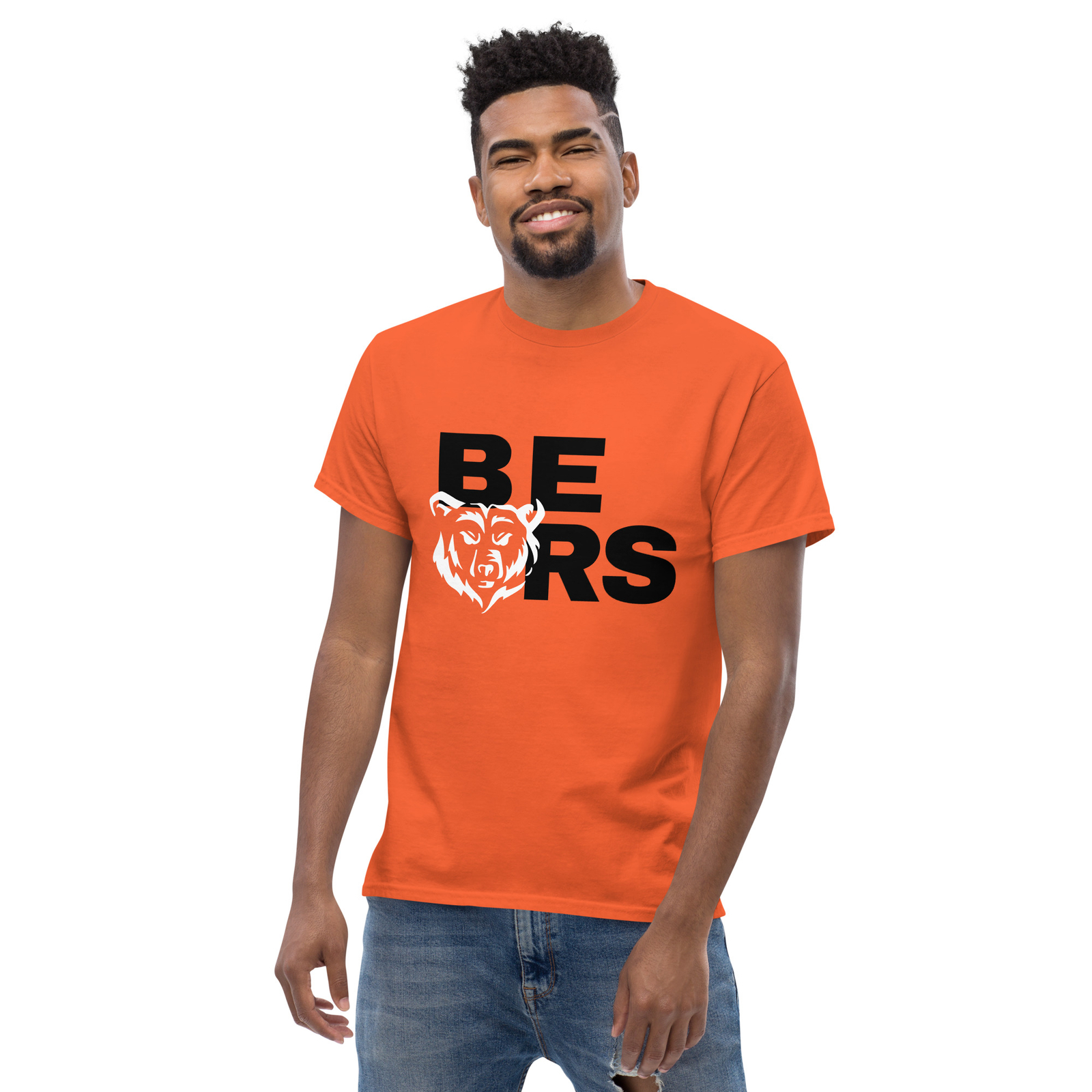 Bears Mascot Orange Unisex T-Shirt S,M,L,XL,2X,3X gallery