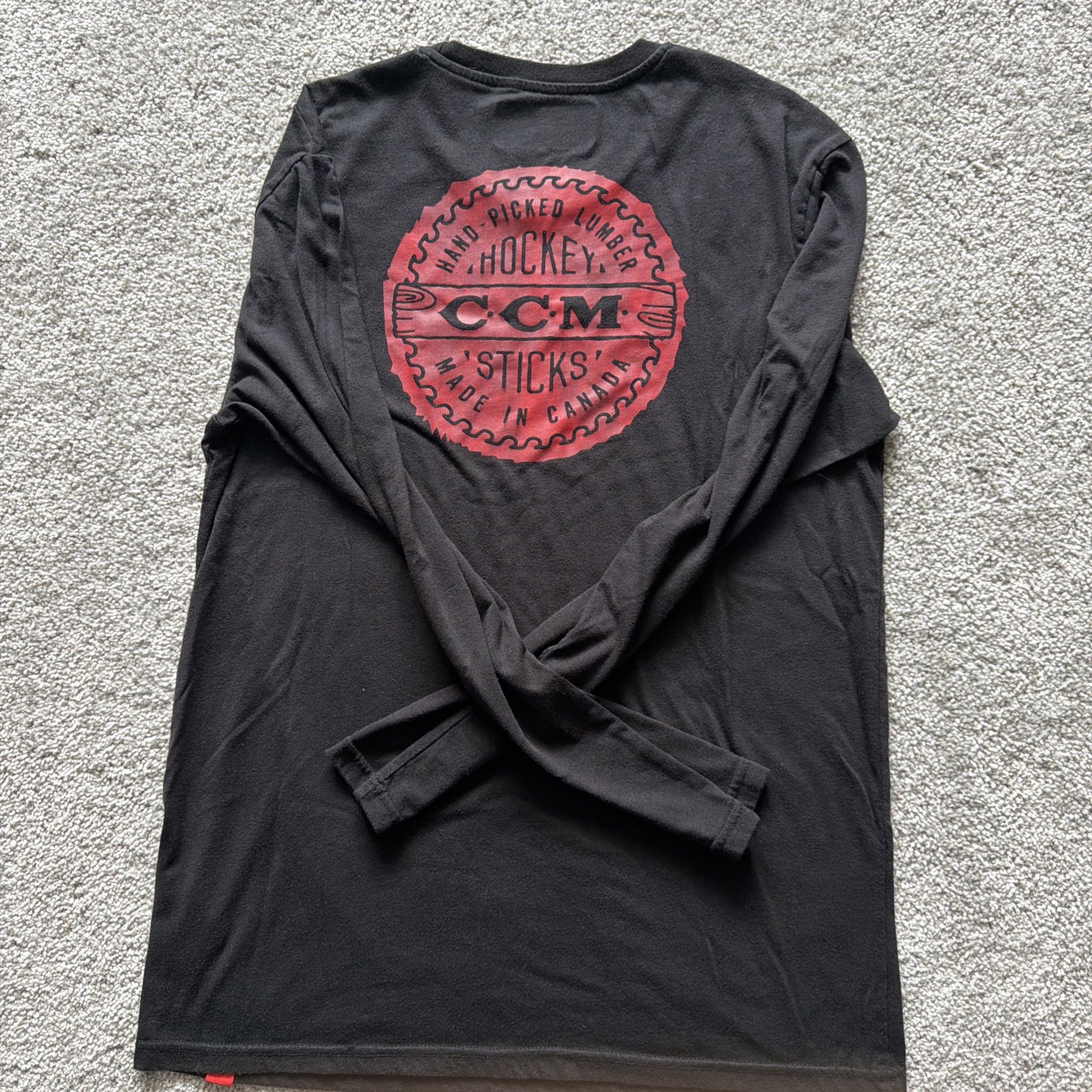 CCM Hockey Sticks Black Long Sleeve | Size M gallery