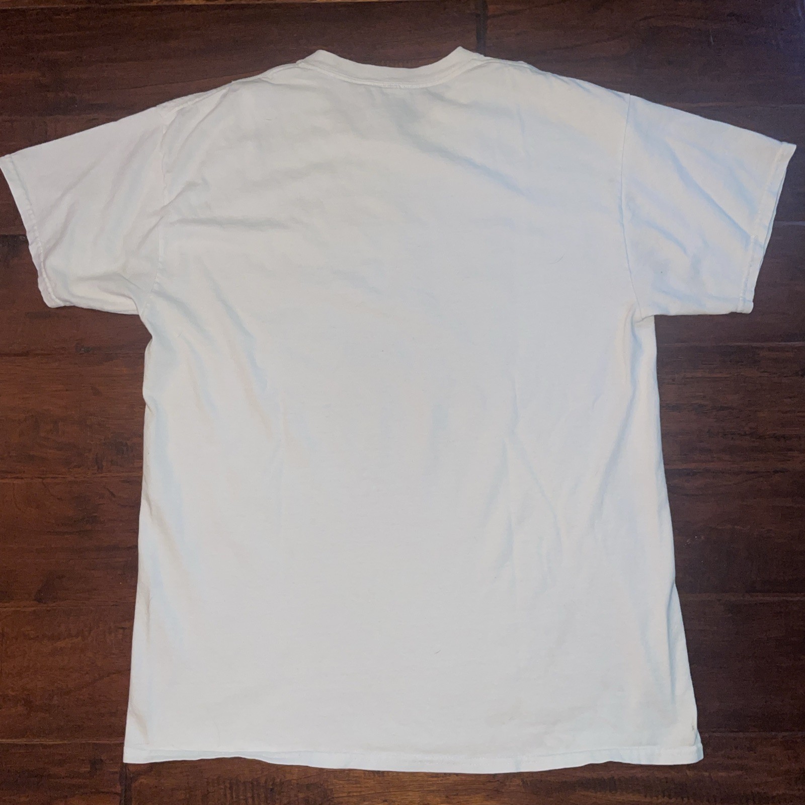 Run Dmc Band Rap Music 2017 Promo Retro White Men’s T-Shirt Size Large Y2K Hype gallery