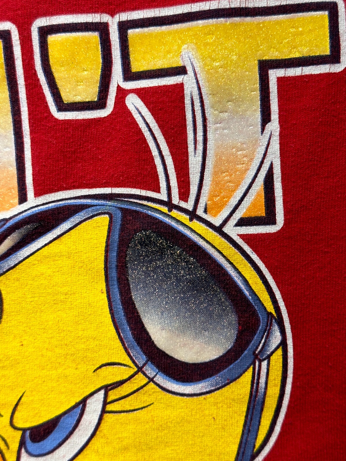Vintage Looney Tunes 2001 Tweety Bird Don’t Bother Me I'm Busy TShirt Sz L gallery