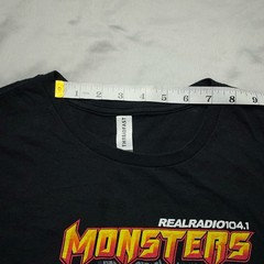 Universal Monsters Comedy Night T-Shirt Mens L Black Frankenstein Horror Promo