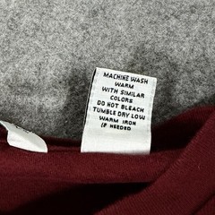 Covington Long Sleeve Pullover Ribbed Knit V-Neck Shirt Fits Men’s Sz Large Red