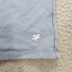 Sene T-Shirt Mens Medium Blue Short Sleeve Lightweight Supima Cotton Tee Preppy