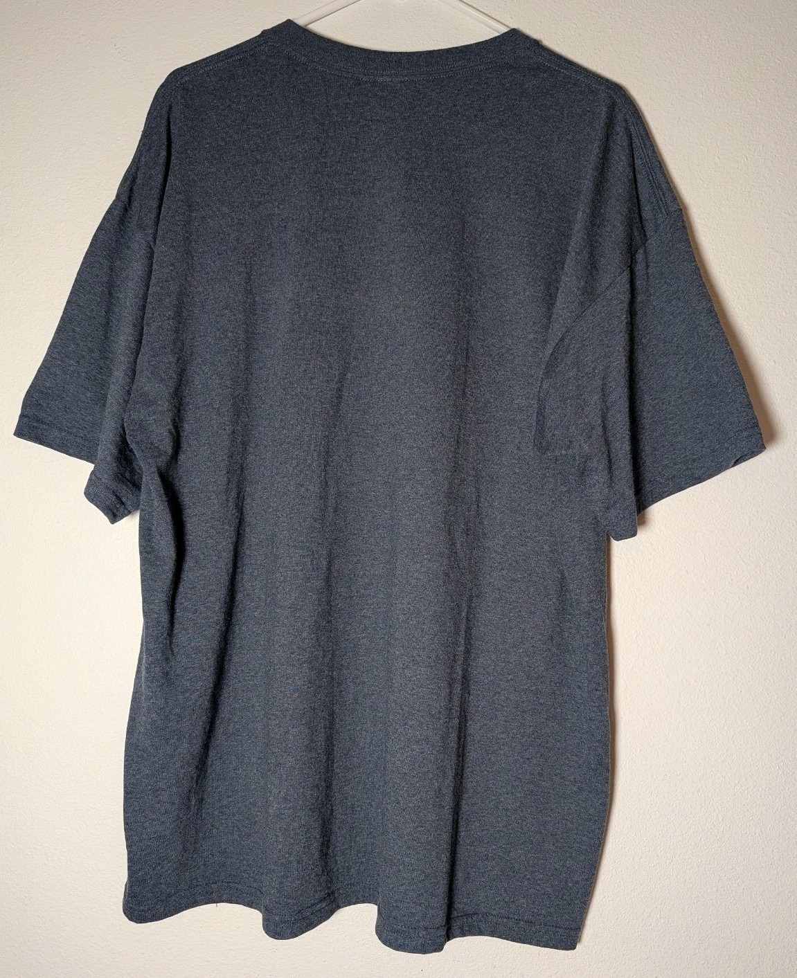 Men's XL Gildan Unicorn w/ Wings Sparkle Gray Short Sleeve Cotton Blend T-Shirt gallery