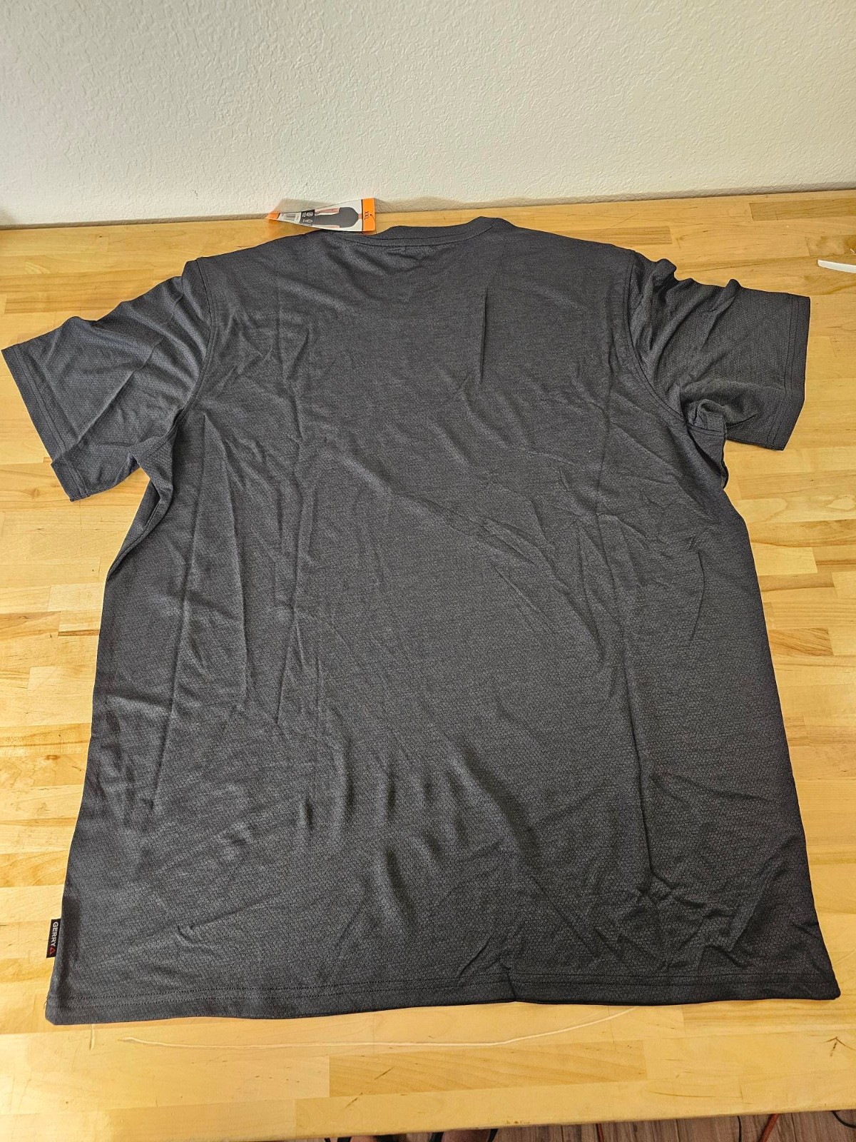 XXL / 2XL - BLACK - Gerry Men's Lightweight Cool Knit Active Gym Tee Shirt gallery