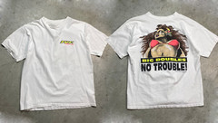 Vintage 1992 Ronnie Tichenor Signed TUF Racing Motocross Single Stitch T-Shirt
