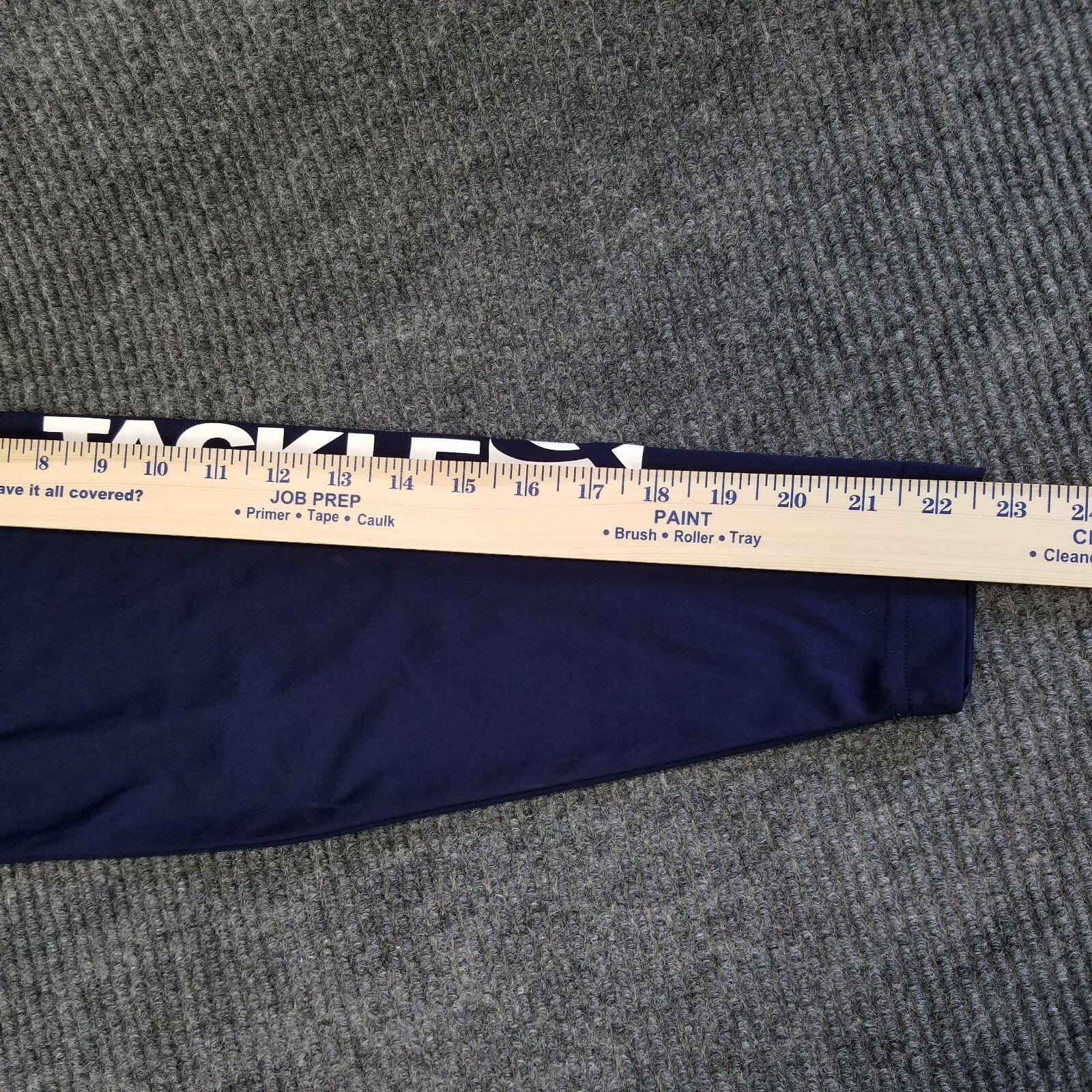 Hook & Tackle Shirt Mens Small Blue Long Sleeve Crew Neck Back & Arm Hit Fishing gallery