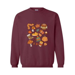 Fall Sweatshirt, Retro Pumpkin Sweatshirt, Autumn Sweatshirt, Pumpkin Lover Swea