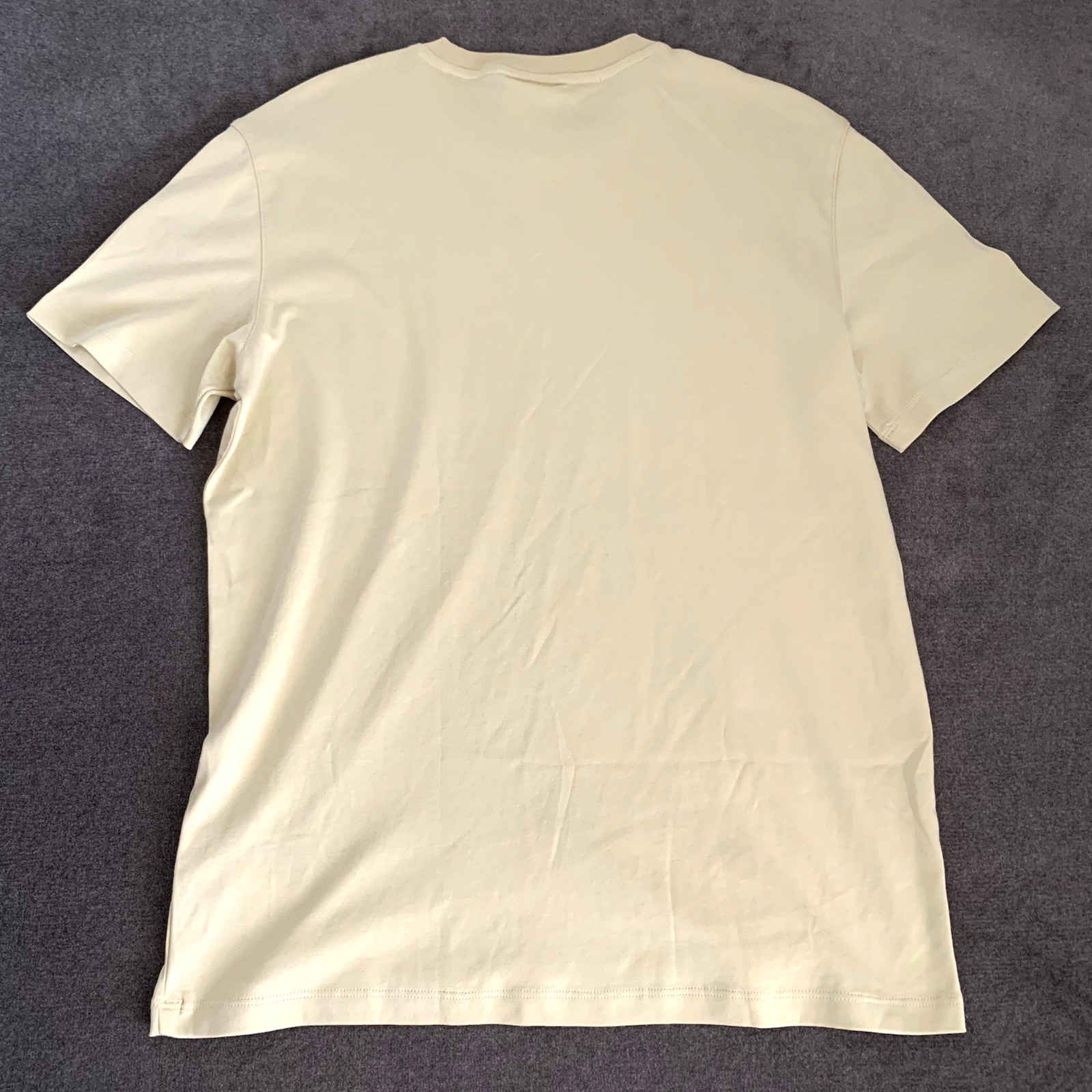 Calvin Klein Men's M Short-Sleeve Supima Cotton Soft Interlock T-Shirt Parsnip gallery